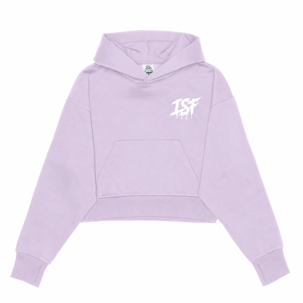 Cropped Hoodie ISF Graffiti
