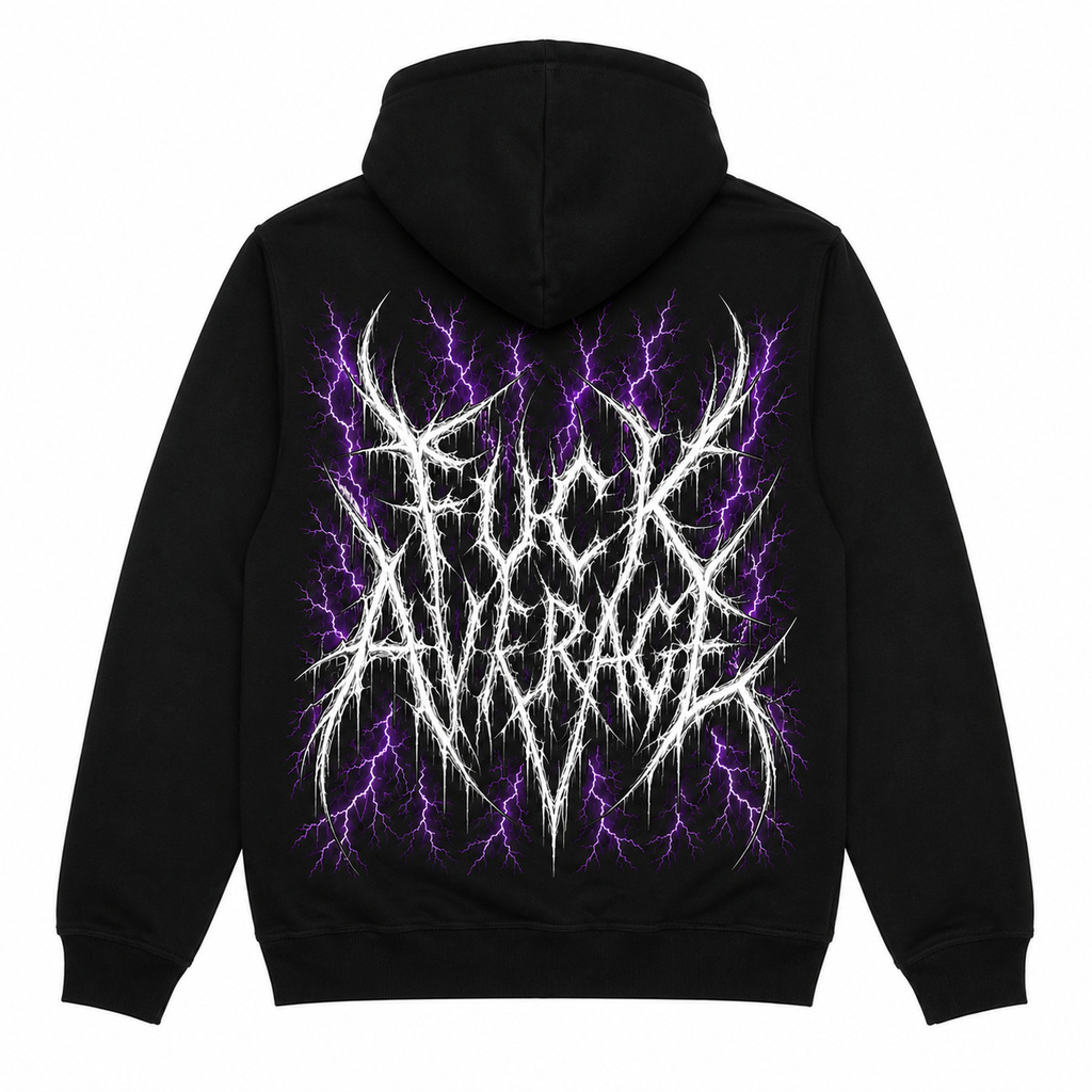 Fuck Average Over Sized Hoodie