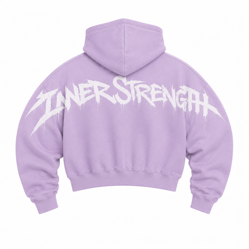 Cropped Hoodie ISF Graffiti