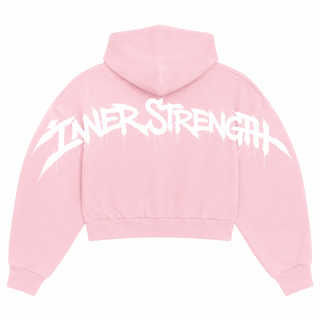 Cropped Hoodie ISF Graffiti