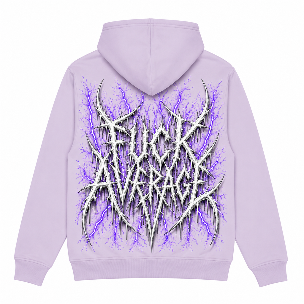Fuck Average Over Sized Hoodie