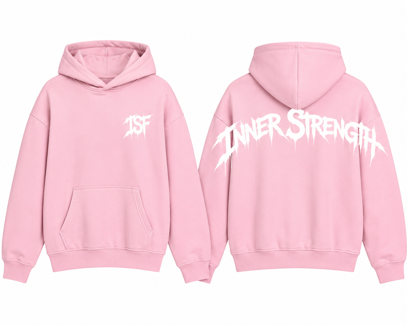 Over Sized ISF Graffiti Hoodie