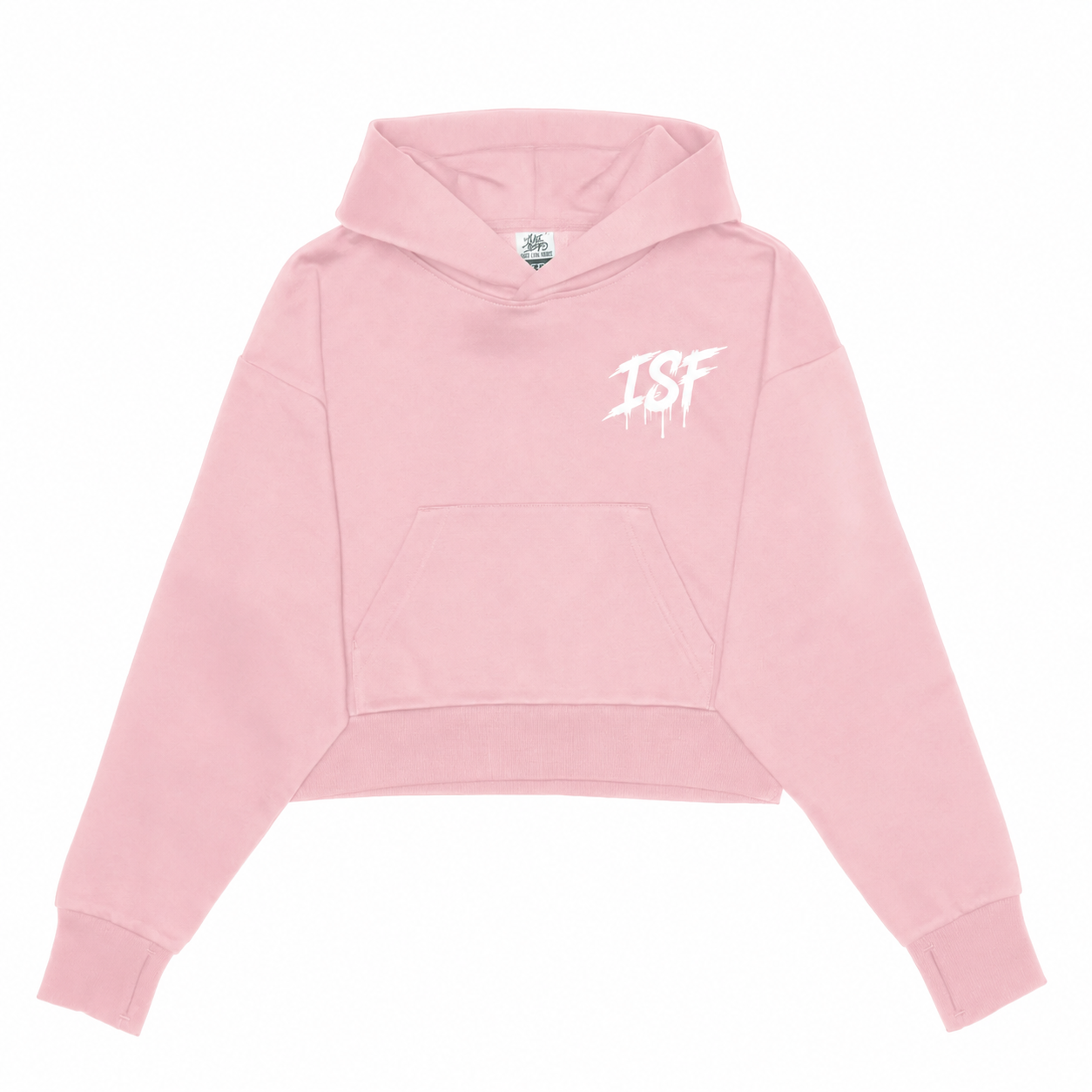 Cropped Hoodie ISF Graffiti