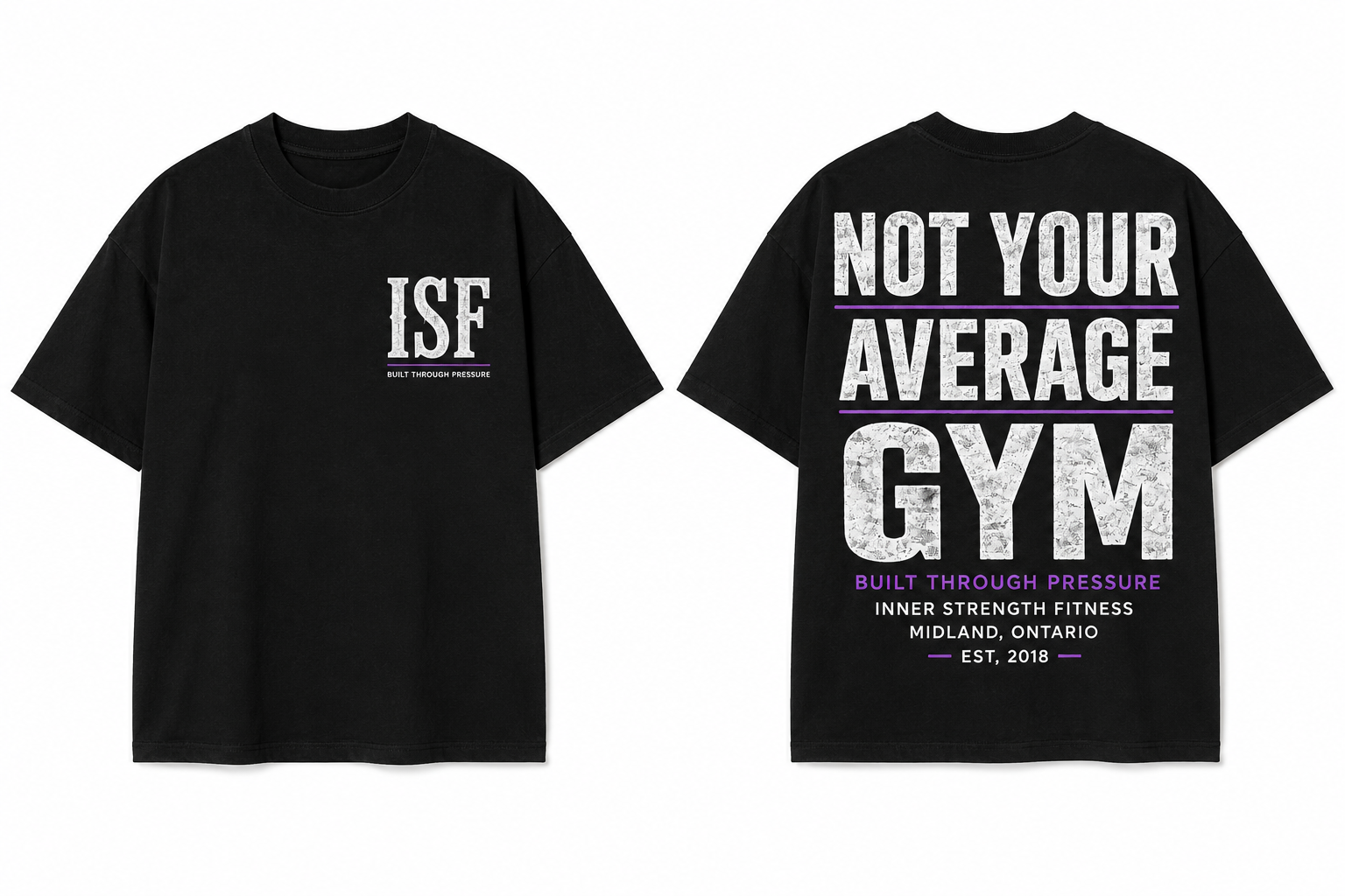 NOT YOUR AVERAGE GYM Oversized Tee