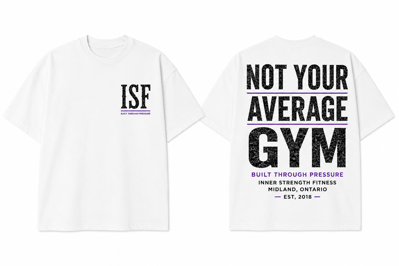NOT YOUR AVERAGE GYM Oversized Tee