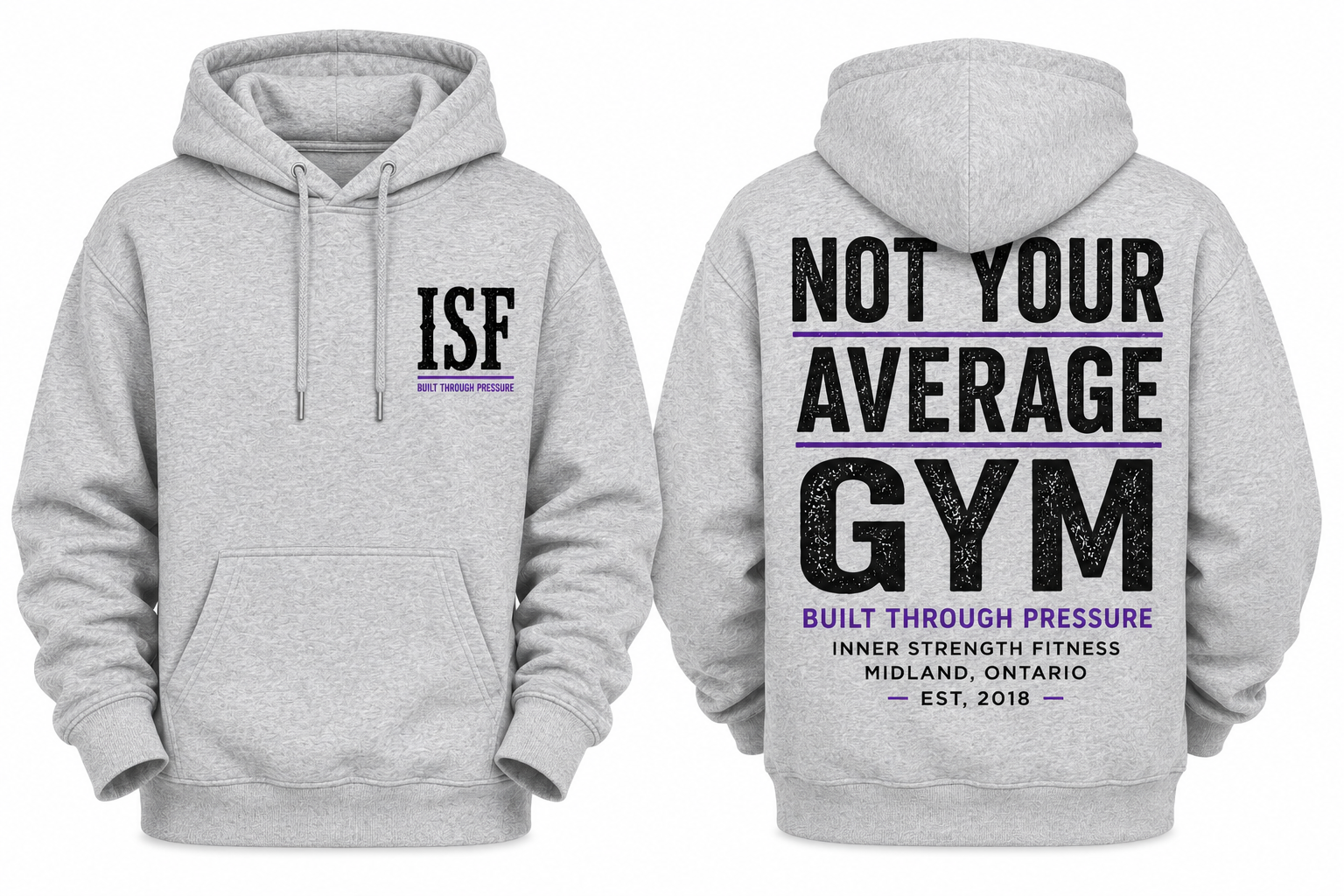 NOT YOUR AVERAGE GYM  OverSized Hoodie