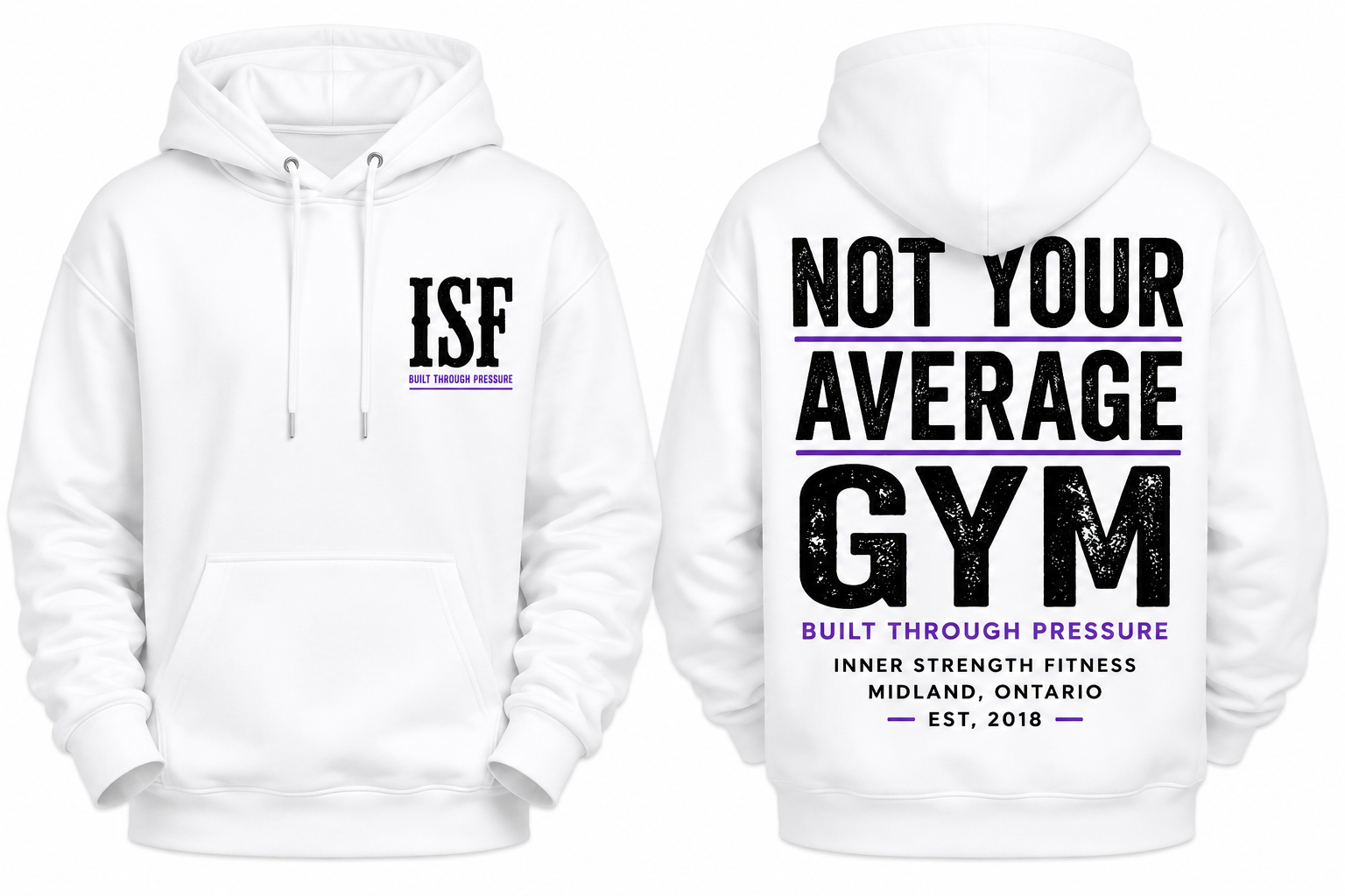 NOT YOUR AVERAGE GYM  OverSized Hoodie