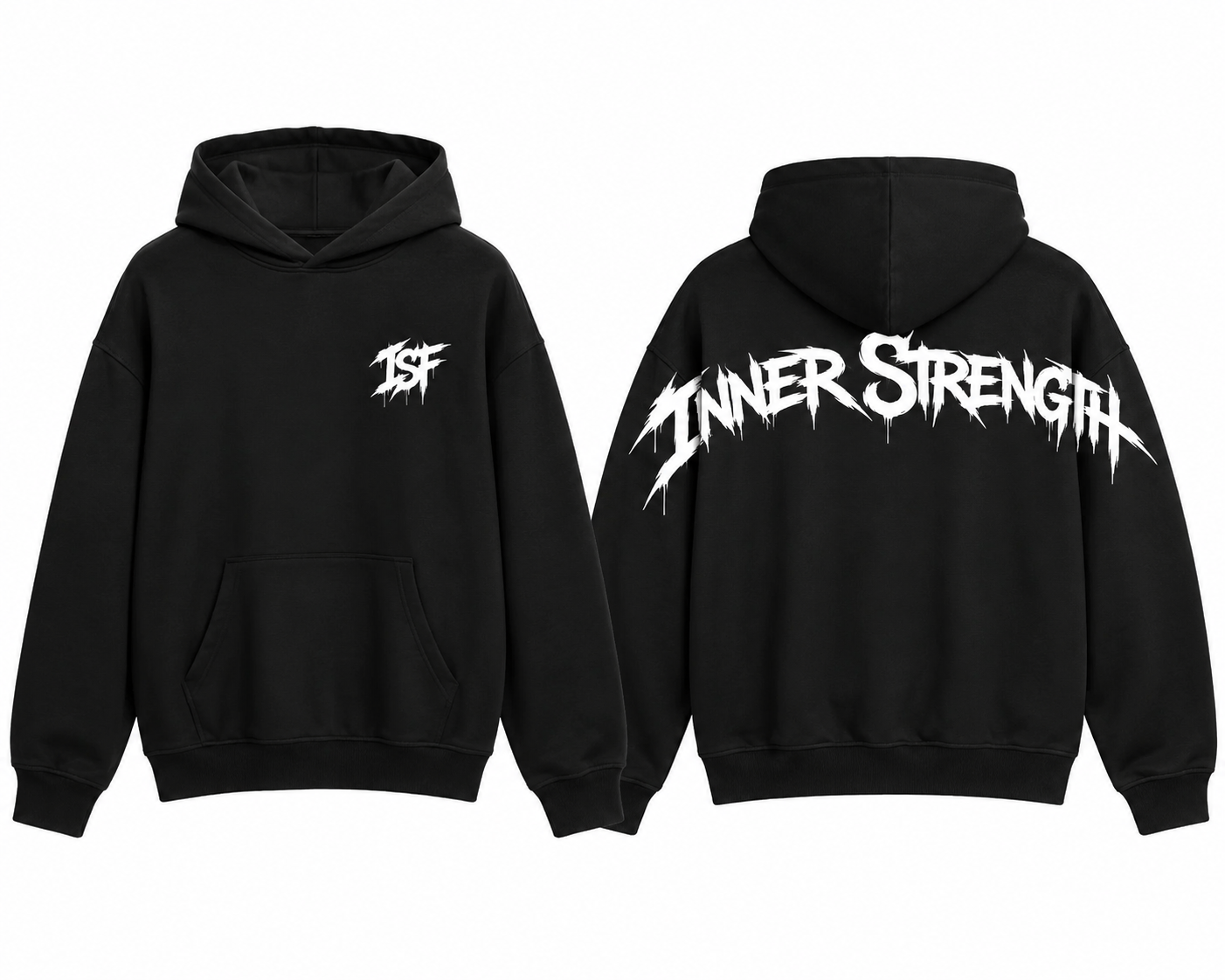Over Sized ISF Graffiti Hoodie